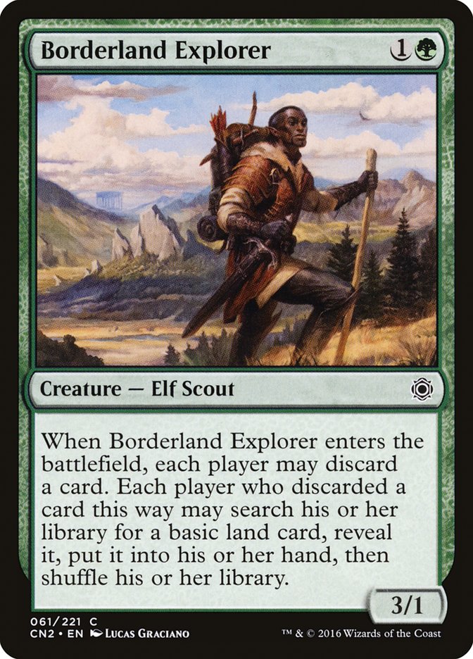 Borderland Explorer [Conspiracy: Take the Crown] [Foil]