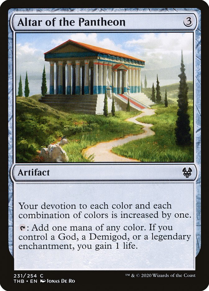 Altar of the Pantheon [Theros Beyond Death] [Foil]