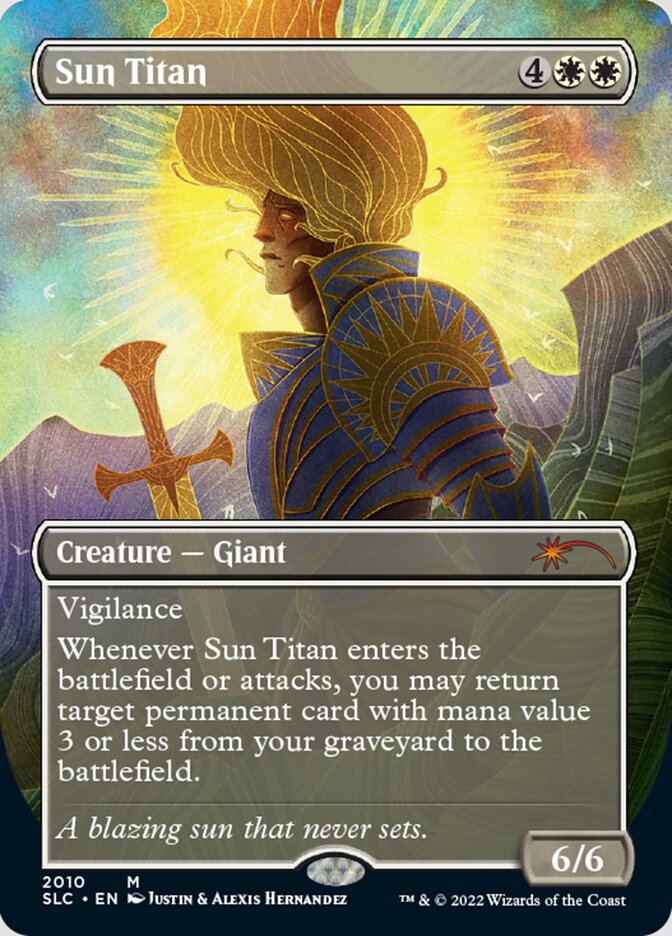 Sun Titan (Borderless) [Secret Lair Countdown Kit] [Foil]