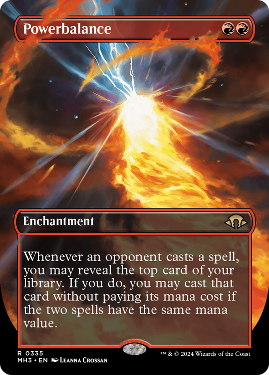 Powerbalance (Borderless) [Modern Horizons 3] [Foil]