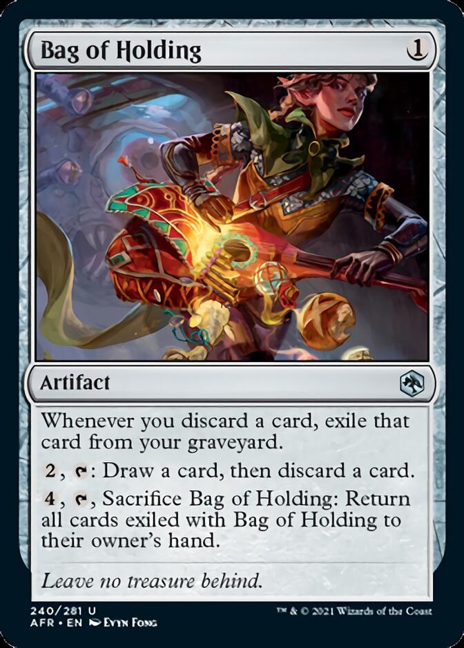 Bag of Holding [Dungeons & Dragons: Adventures in the Forgotten Realms] [Foil]