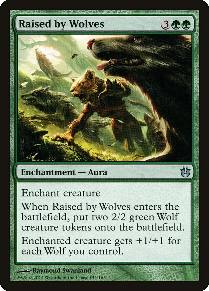 Raised by Wolves [Born of the Gods] [Foil]
