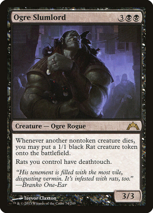 Ogre Slumlord [Gatecrash] [Foil]