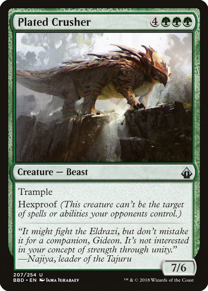Plated Crusher [Battlebond] [Foil]
