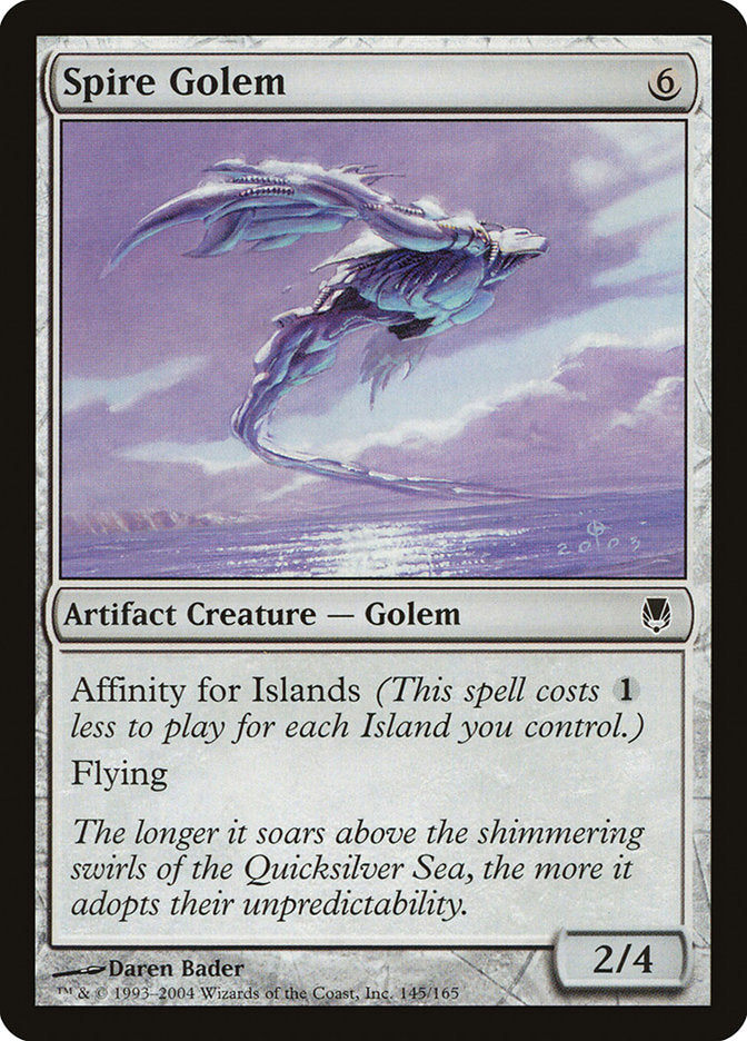 Spire Golem [Darksteel] [Foil]