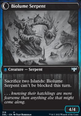 Biolume Egg // Biolume Serpent [Innistrad: Double Feature] [Foil]
