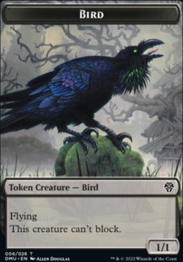 Phyrexian // Bird (006) Double-Sided Token [Dominaria United Tokens]