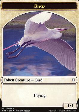 Spirit (006) // Bird (002) Double-Sided Token [Commander 2016 Tokens]
