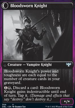 Bloodsworn Squire // Bloodsworn Knight [Innistrad: Double Feature]