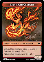 Treasure // Steampath Charger Double-Sided Token [Bloomburrow Tokens]