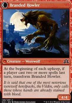 Convicted Killer // Branded Howler [Shadows over Innistrad] [Foil]