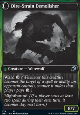 Burly Breaker // Dire-Strain Demolisher [Innistrad: Double Feature]