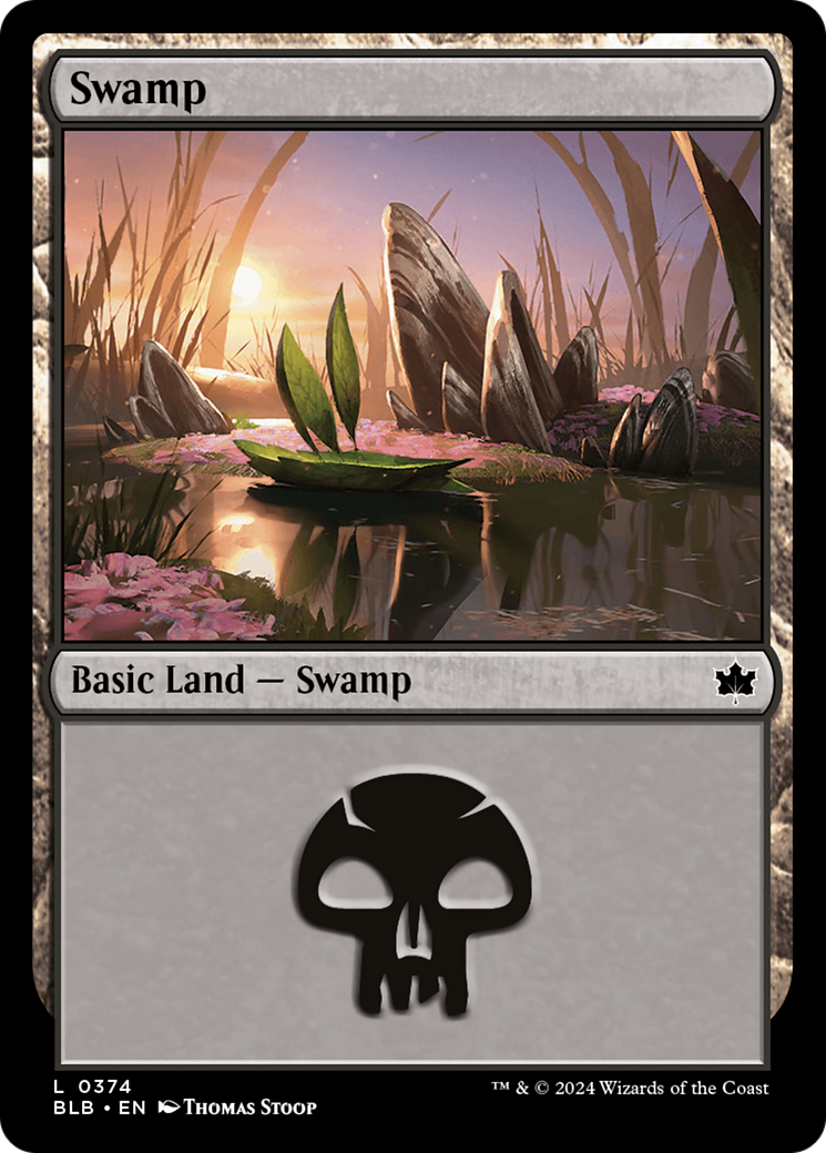 Swamp (0374) [Bloomburrow] [Foil]