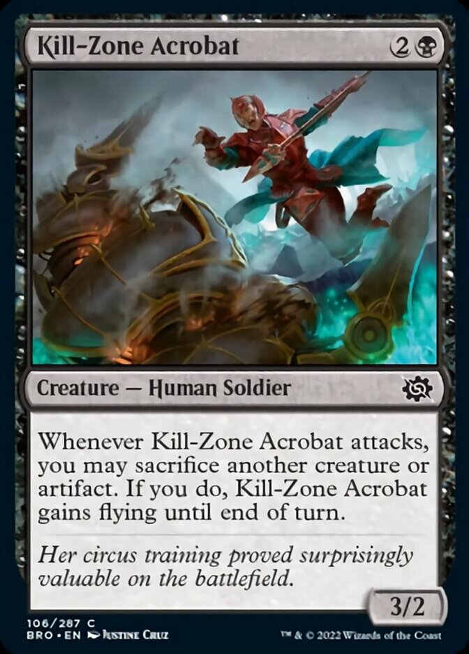 Kill-Zone Acrobat [The Brothers' War] [Foil]