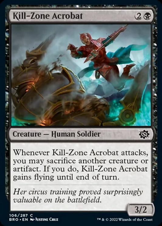 Kill-Zone Acrobat [The Brothers' War] [Foil]