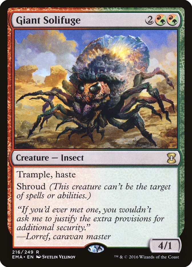 Giant Solifuge [Eternal Masters] [Foil]