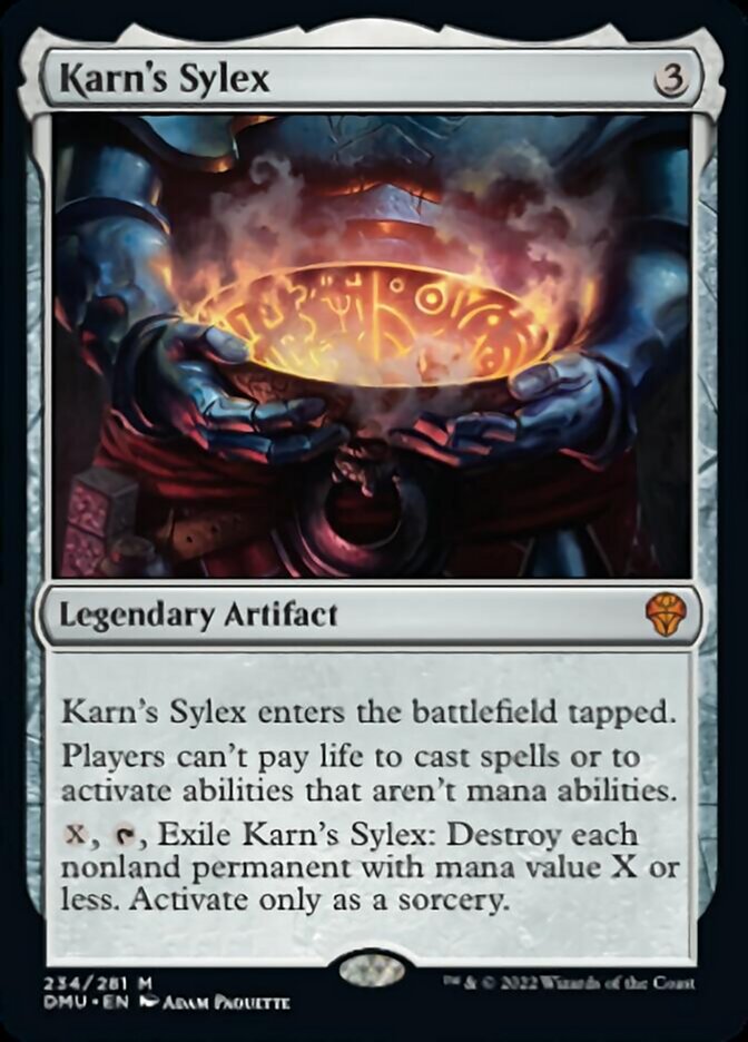 Karn's Sylex [Dominaria United] [Foil]