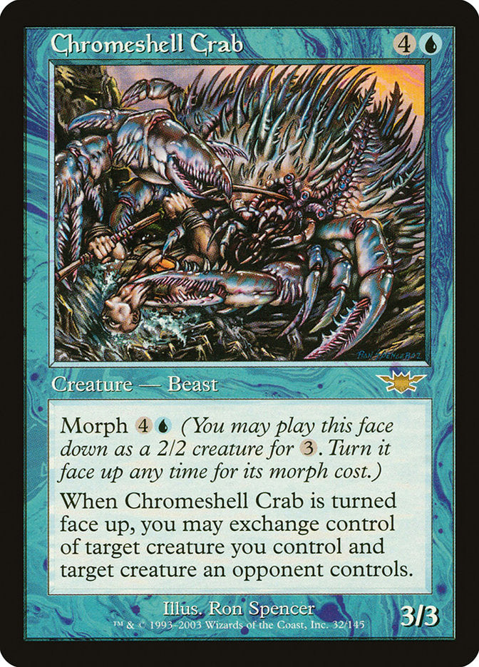 Chromeshell Crab [Legions] [Foil]
