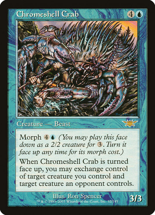 Chromeshell Crab [Legions] [Foil]