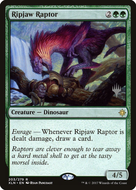 Ripjaw Raptor (Promo Pack) [Ixalan Promos] [Foil]