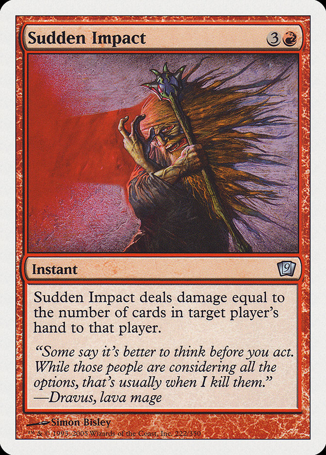 Sudden Impact [Ninth Edition] [Foil]