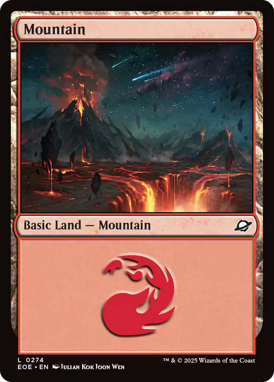 Mountain (0274) [Edge of Eternities] [Foil]