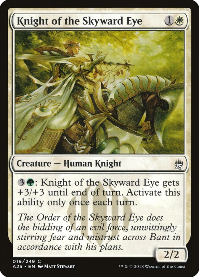 Knight of the Skyward Eye [Masters 25] [Foil]