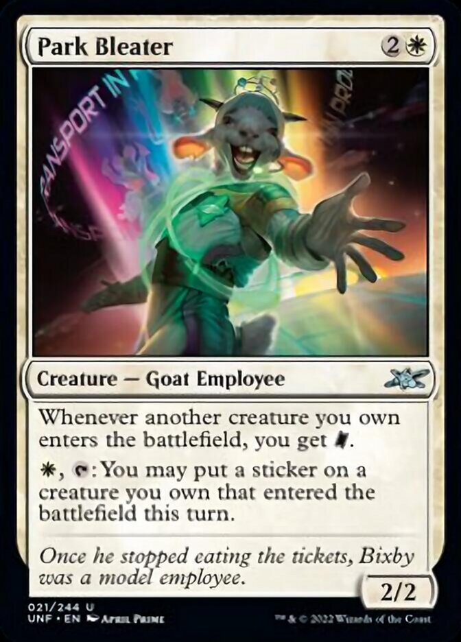 Park Bleater [Unfinity] [Foil]