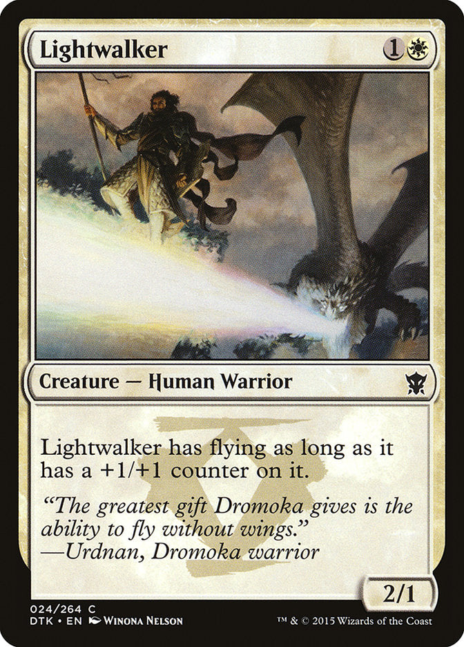 Lightwalker [Dragons of Tarkir] [Foil]
