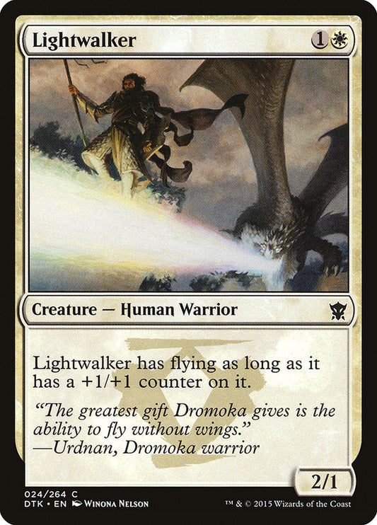 Lightwalker [Dragons of Tarkir] [Foil]