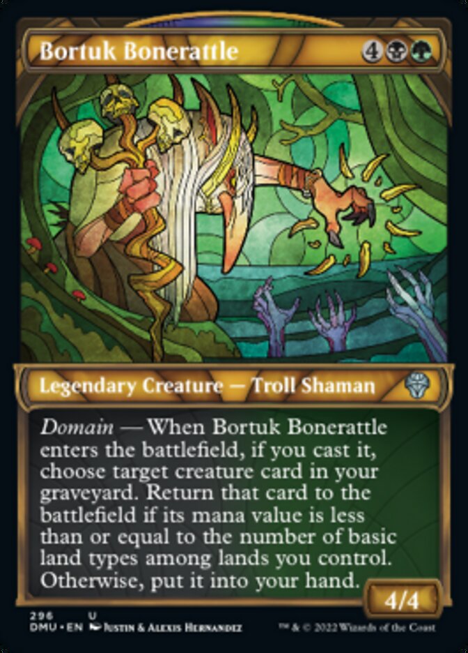 Bortuk Bonerattle (Showcase) [Dominaria United] [Foil]