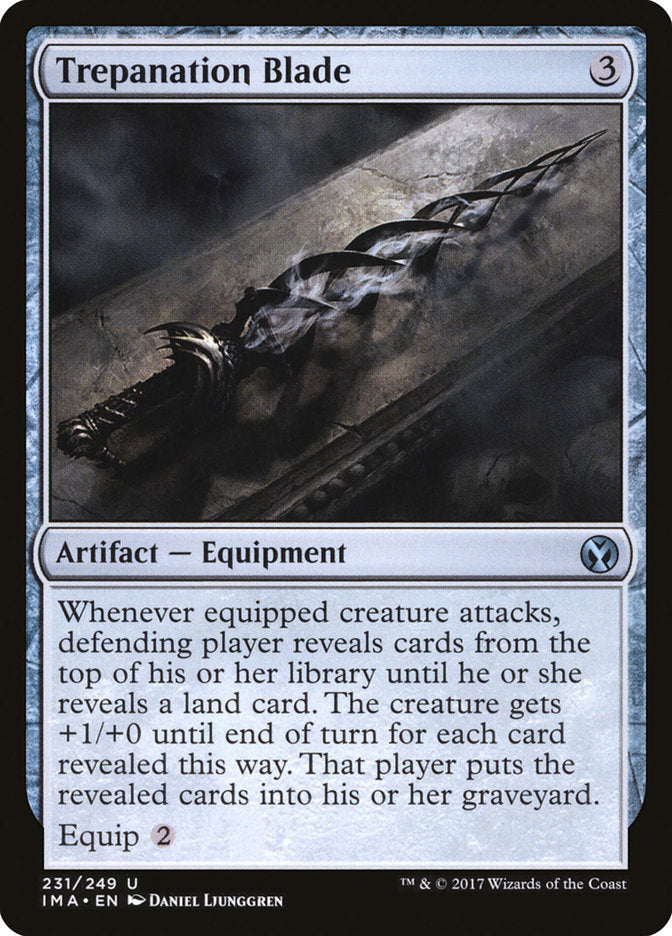 Trepanation Blade [Iconic Masters] [Foil]