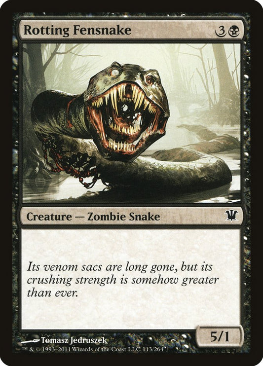 Rotting Fensnake [Innistrad] [Foil]