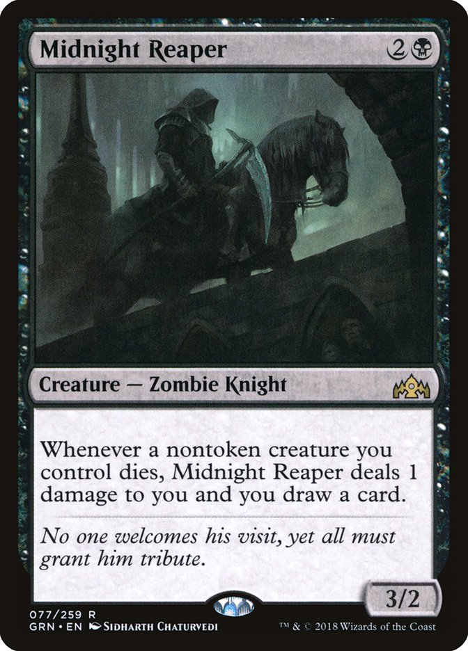 Midnight Reaper [Guilds of Ravnica] [Foil]