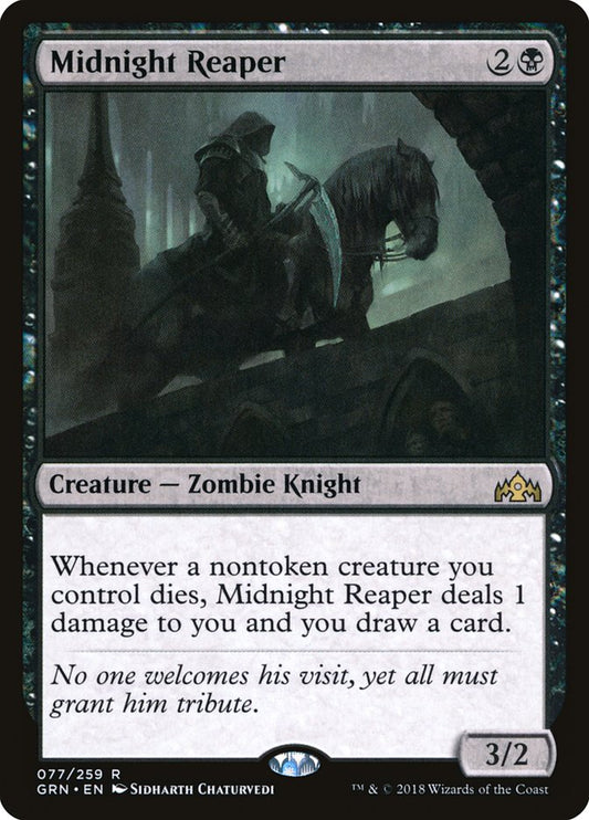 Midnight Reaper [Guilds of Ravnica] [Foil]