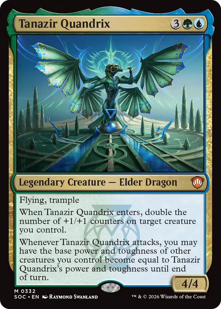 Tanazir Quandrix [Secrets of Strixhaven Commander] [Foil]