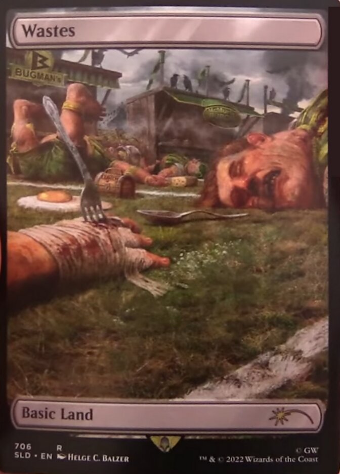 Wastes (706) (Extended Art) [Secret Lair Drop Promos] [Foil]