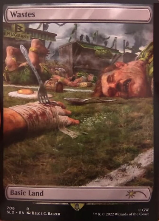 Wastes (706) (Extended Art) [Secret Lair Drop Promos] [Foil]