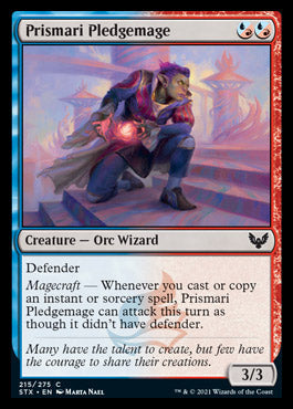 Prismari Pledgemage [Strixhaven: School of Mages] [Foil]