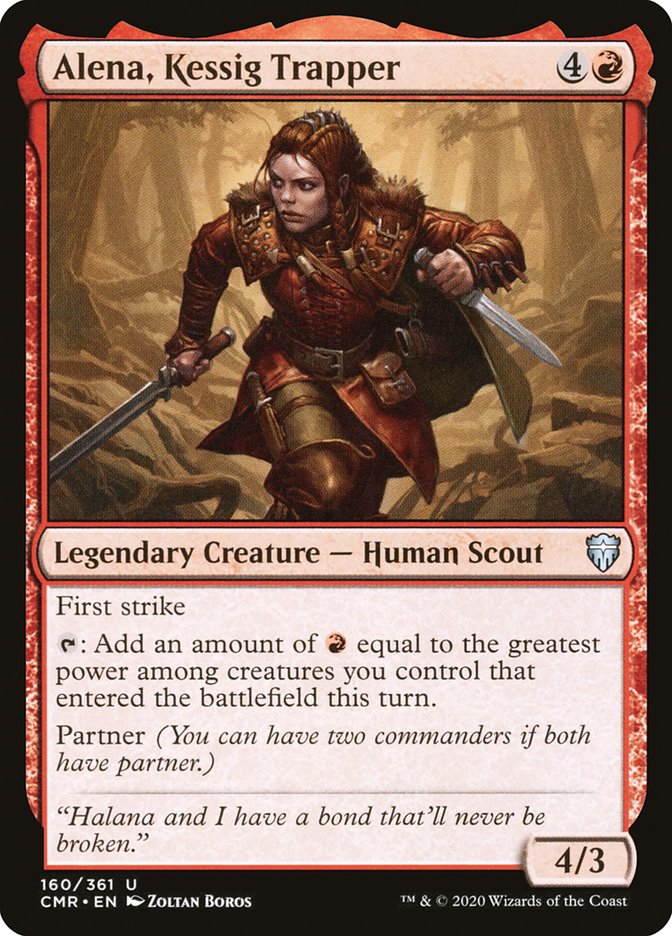 Alena, Kessig Trapper [Commander Legends] [Foil]