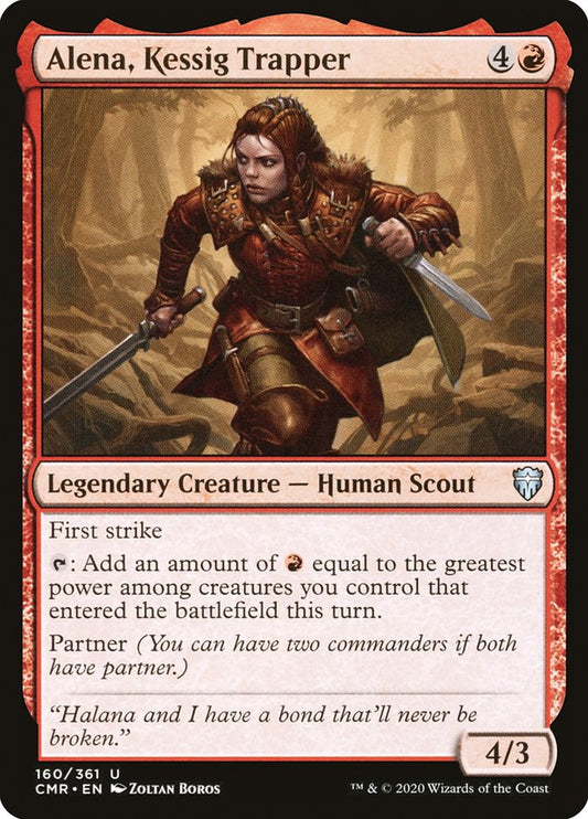 Alena, Kessig Trapper [Commander Legends] [Foil]