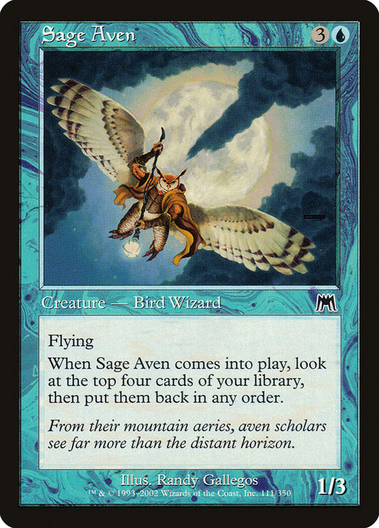 Sage Aven [Onslaught] [Foil]