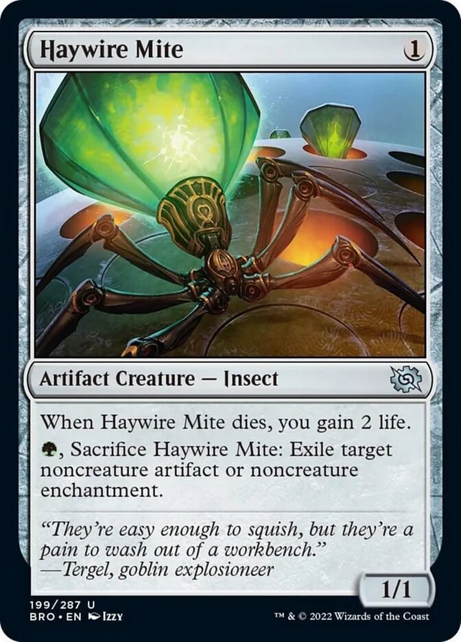 Haywire Mite [The Brothers' War] [Foil]