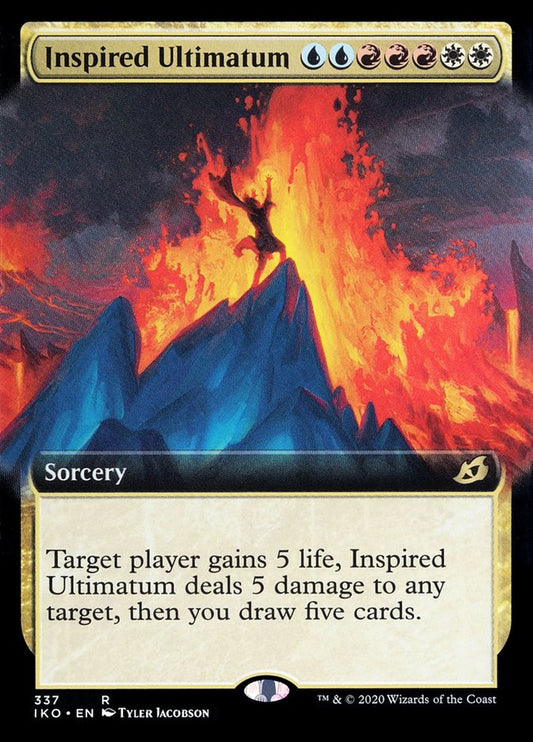 Inspired Ultimatum (Extended Art) [Ikoria: Lair of Behemoths] [Foil]