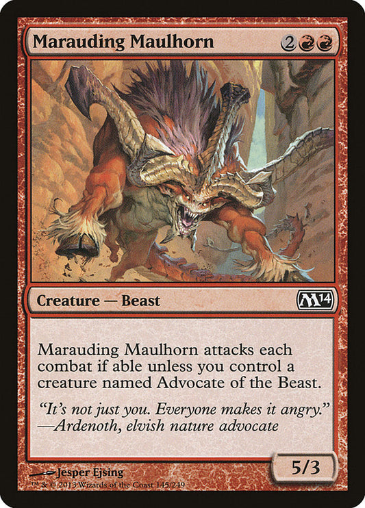 Marauding Maulhorn [Core Set 2014]