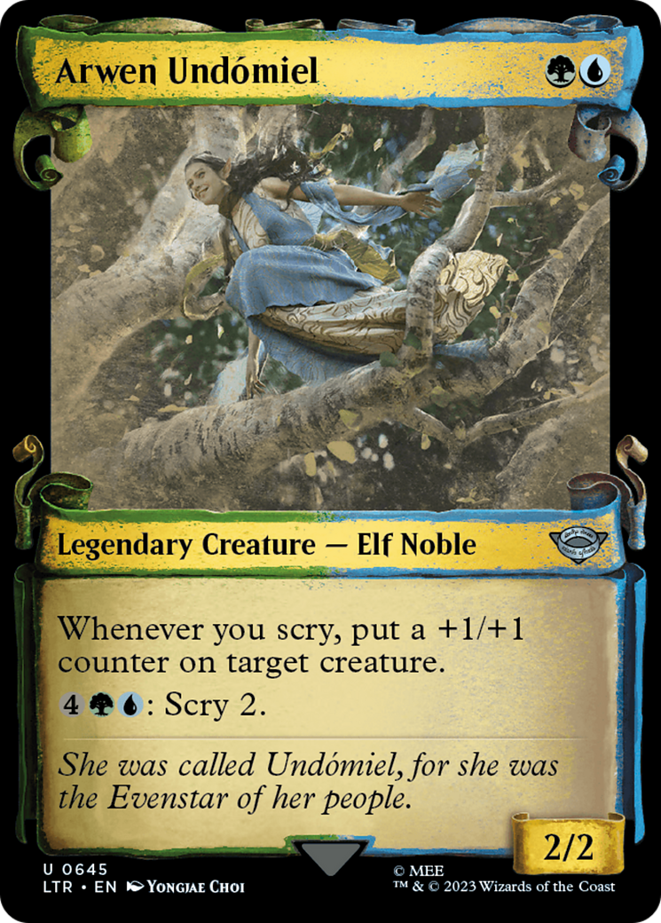 Arwen Undomiel [The Lord of the Rings: Tales of Middle-Earth Showcase Scrolls] [Foil]