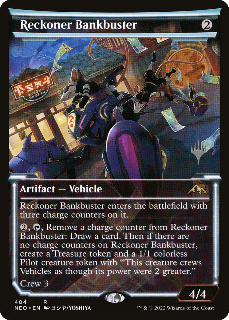 Reckoner Bankbuster (Showcase) [The Brothers' War Promos] [Foil]