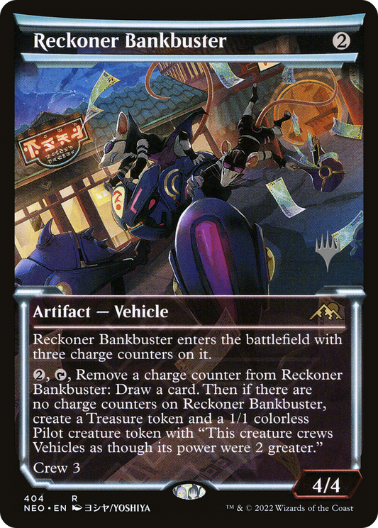 Reckoner Bankbuster (Showcase) [The Brothers' War Promos] [Foil]