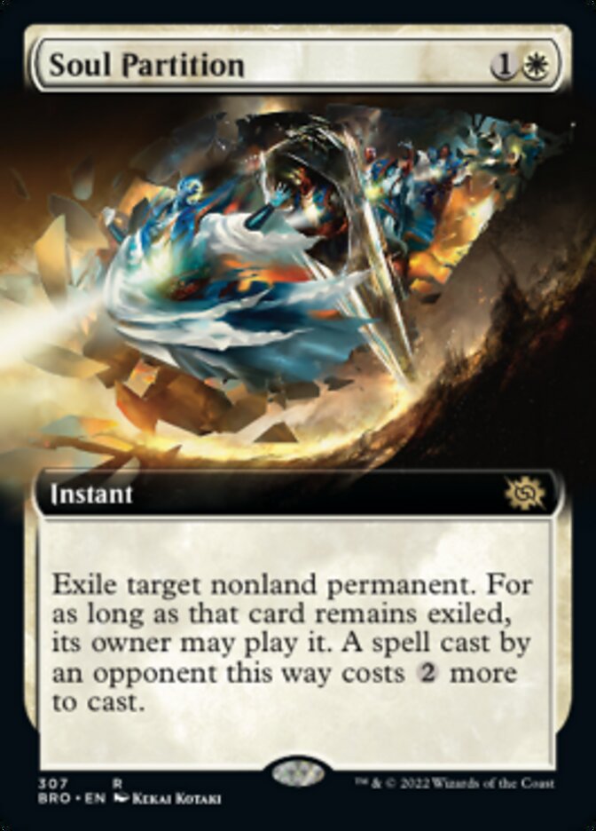 Soul Partition (Extended Art) [The Brothers' War] [Foil]