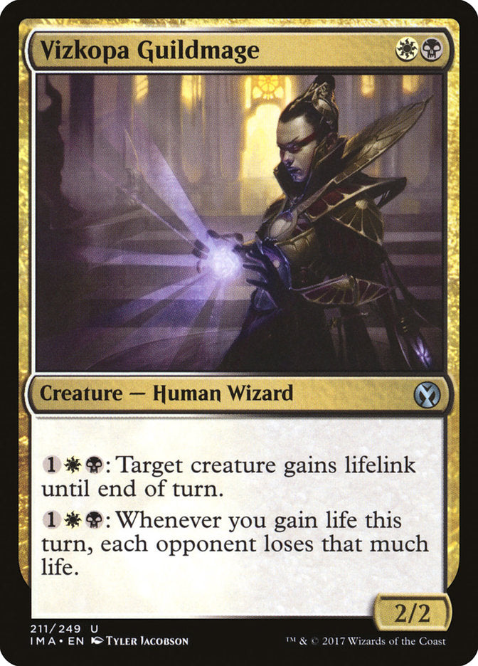 Vizkopa Guildmage [Iconic Masters] [Foil]